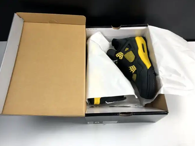 Cheap 4 Jordan Thunder Air Retro 308497-008 0613